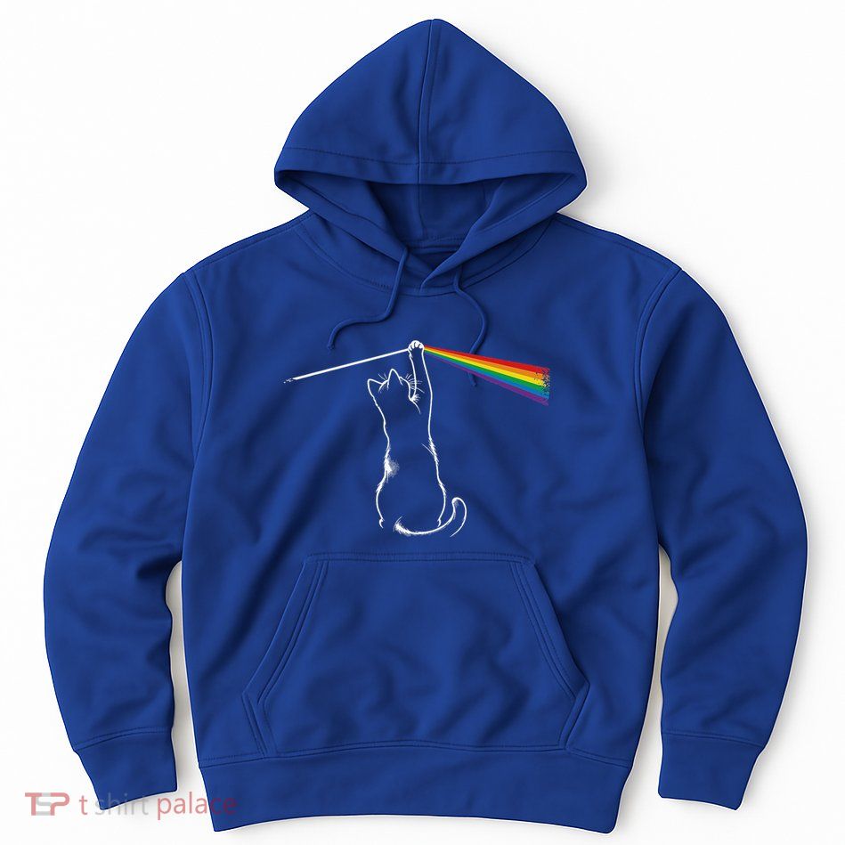 Funy Cat Rock Music Hoodie
