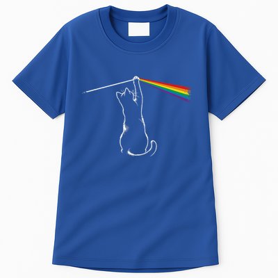 Funy Cat Rock Music Tall T-Shirt