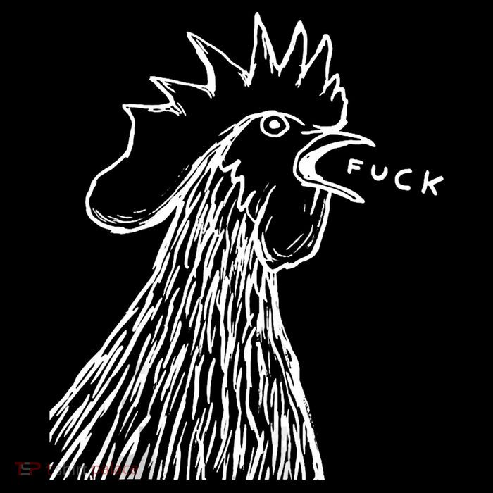 Funny Chicken Rooster Saying Fuck Tall T-Shirt