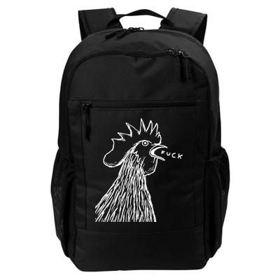 Funny Chicken Rooster Saying Fuck Backpack