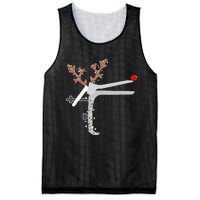 Funny Christmas Reindeer Speculum Nurse L&D Nursing Xmas Mesh Reversible Basketball Jersey Tank