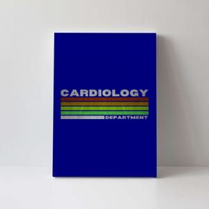 Funny Cardiology Rainbow Cardiologist Heart Surgeon Cute Gift Canvas