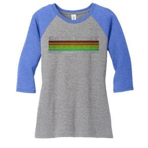 Funny Cardiology Rainbow Cardiologist Heart Surgeon Cute Gift Women's Tri-Blend 3/4-Sleeve Raglan Shirt