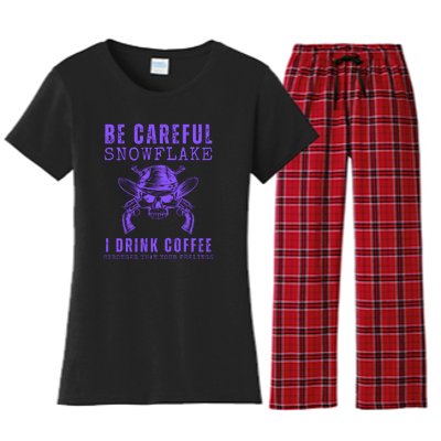 Funny Conservative Republican Anti Woke Politically Incorrect Women's Flannel Pajama Set