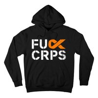 Fuck CRPS RSD Awareness Orange Ribbon Warrior Support Hoodie