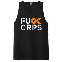 Fuck CRPS RSD Awareness Orange Ribbon Warrior Support PosiCharge Competitor Tank