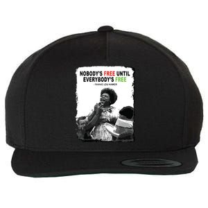 FannieLouHamer Civil Rights Freedom Black History Month Wool Snapback Cap