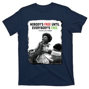 FannieLouHamer Civil Rights Freedom Black History Month T-Shirt