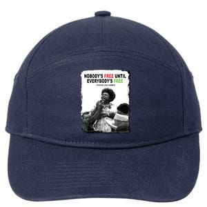 FannieLouHamer Civil Rights Freedom Black History Month 7-Panel Snapback Hat