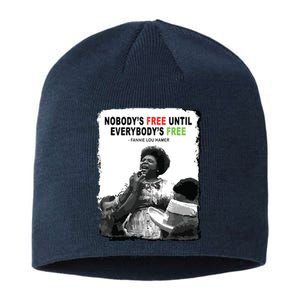 FannieLouHamer Civil Rights Freedom Black History Month Sustainable Beanie