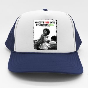 FannieLouHamer Civil Rights Freedom Black History Month Trucker Hat