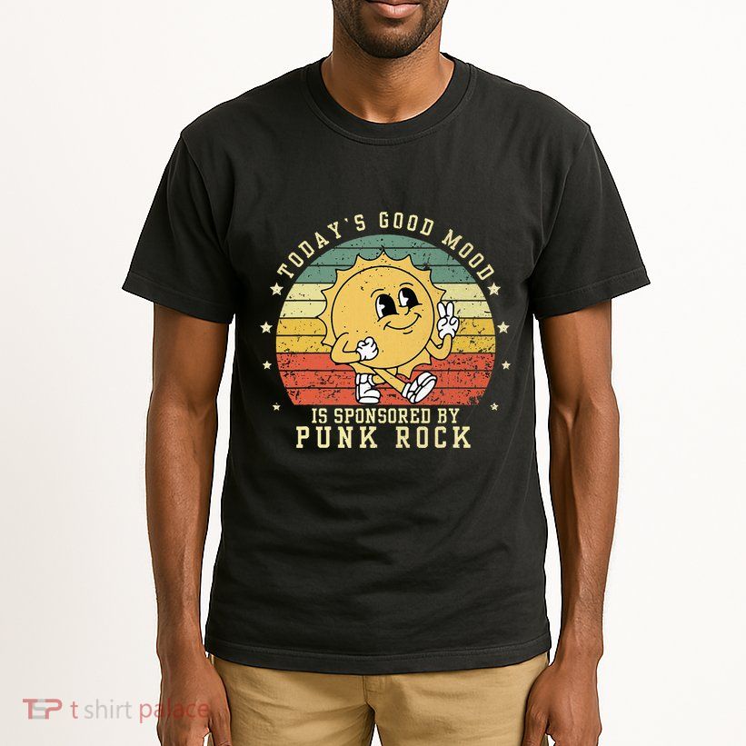 Funny Cute Retro Vintage Punk Rock TodayS Good Mood Sponsor Tall T-Shirt