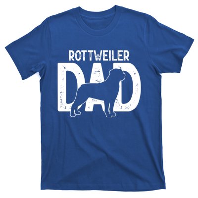 Funny Cute Rottweiler Dog Dad Puppy Lover Father Gift T-Shirt