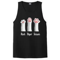 Funny Cat Rock Paper Scissors Hand Game Cute Paw Kitten PosiCharge Competitor Tank