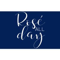 Funny Cute Rose All Day Wine Lover Gift Bumper Sticker