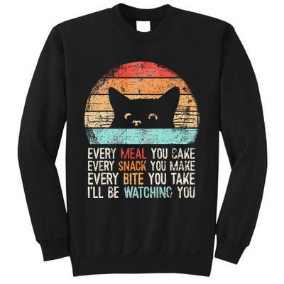 Funny Cat Retro Cat Owner Cat Humor Cat Lover Cat Sweatshirt