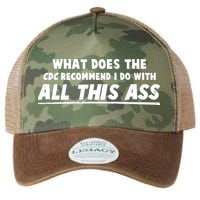 Funny CDC Recommend All This Ass Legacy Tie Dye Trucker Hat