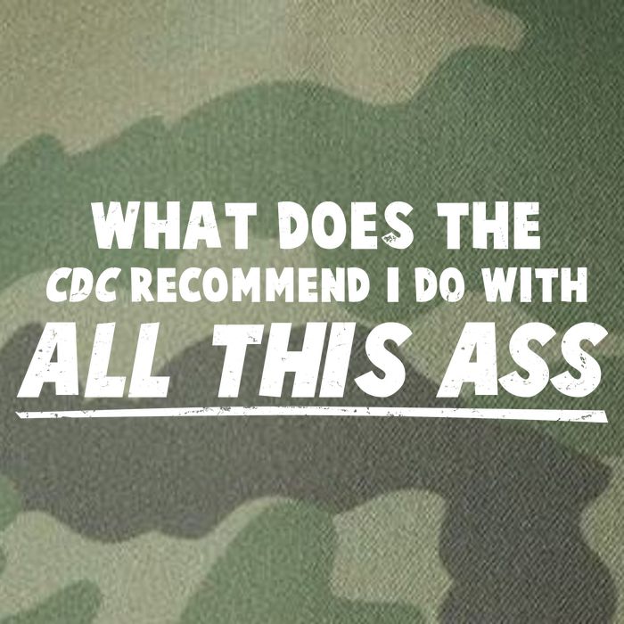 Funny CDC Recommend All This Ass Legacy Tie Dye Trucker Hat