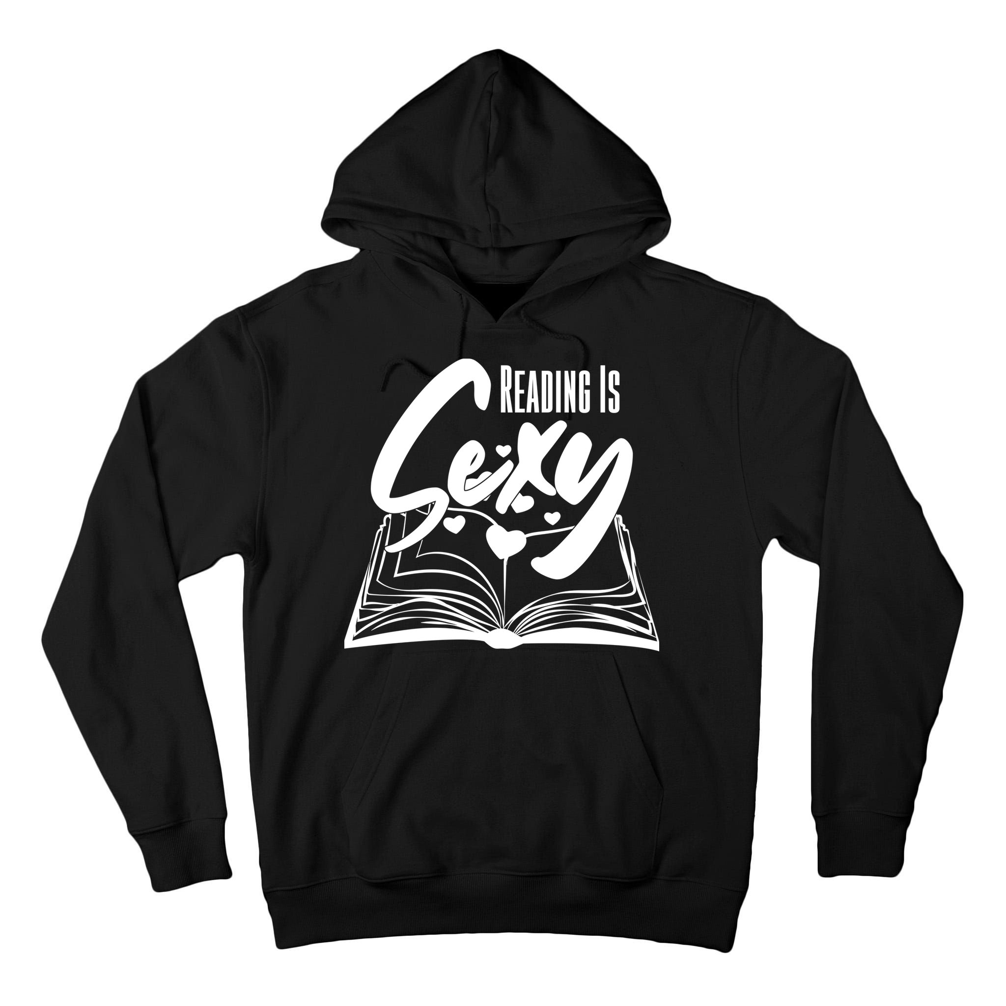 Funny Cute Reading Is Sexy Book Lover Tall Hoodie