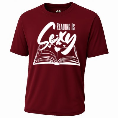 Funny Cute Reading Is Sexy Book Lover Performance Shirt