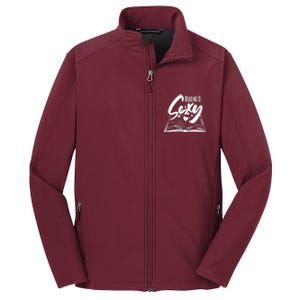 Funny Cute Reading Is Sexy Book Lover Core Soft Shell Jacket