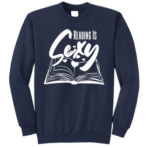 Funny Cute Reading Is Sexy Book Lover Sweatshirt