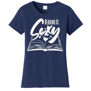 Funny Cute Reading Is Sexy Book Lover Women's T-Shirt