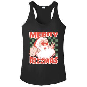 Funny Christmas Rizz Meme Merry Rizzmas For Trendy Great Gift Ladies PosiCharge Competitor Racerback Tank