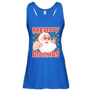 Funny Christmas Rizz Meme Merry Rizzmas For Trendy Great Gift Ladies Essential Flowy Tank