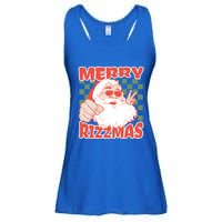 Funny Christmas Rizz Meme Merry Rizzmas For Trendy Great Gift Ladies Essential Flowy Tank