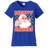 Funny Christmas Rizz Meme Merry Rizzmas For Trendy Great Gift Women's T-Shirt