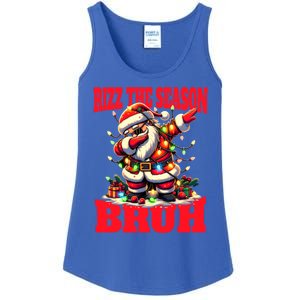 Funny Christmas Rizzmas Santa Xmas Rizz The Season Bruh Gift Ladies Essential Tank