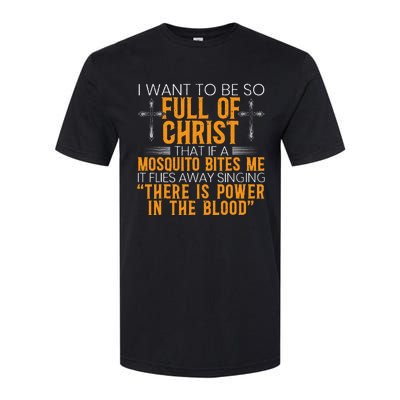 Funny Christian Religious Servant Of God Faithful Jesus Softstyle CVC T-Shirt