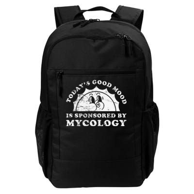 Funny Cute Retro Vintage Mycology Or Fungi Mushrooms Daily Commute Backpack