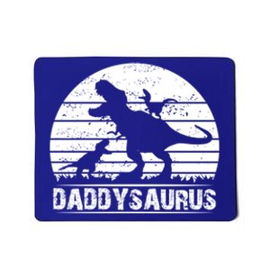 Funny Cool Retro Dad Sarcastic Daddysaurus Present From Gift Mousepad