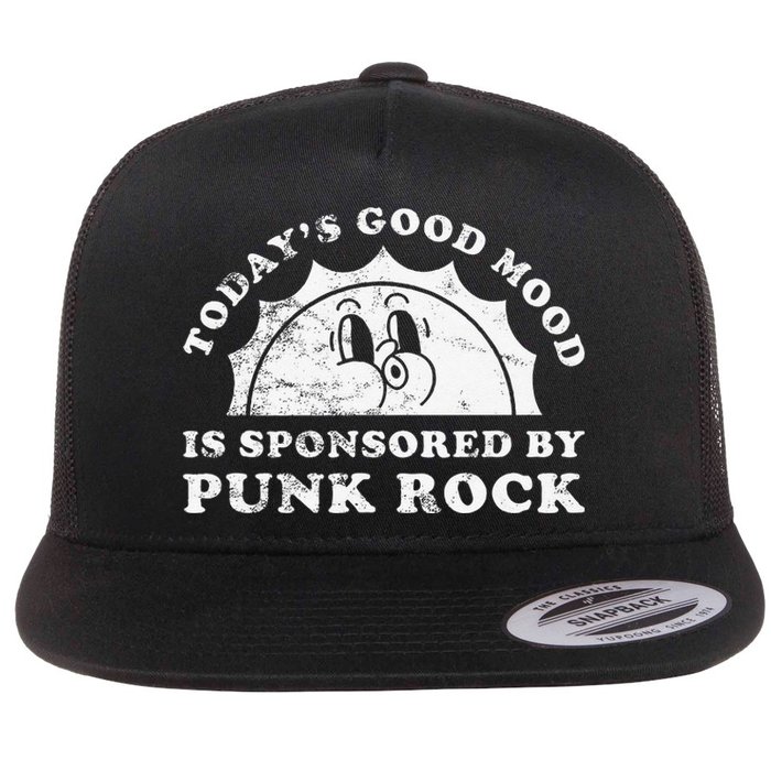 Funny Cute Retro Vintage Punk Rock Flat Bill Trucker Hat