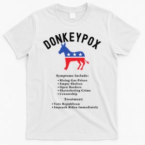 Funny Conservative Republican Donkeypox T-Shirt