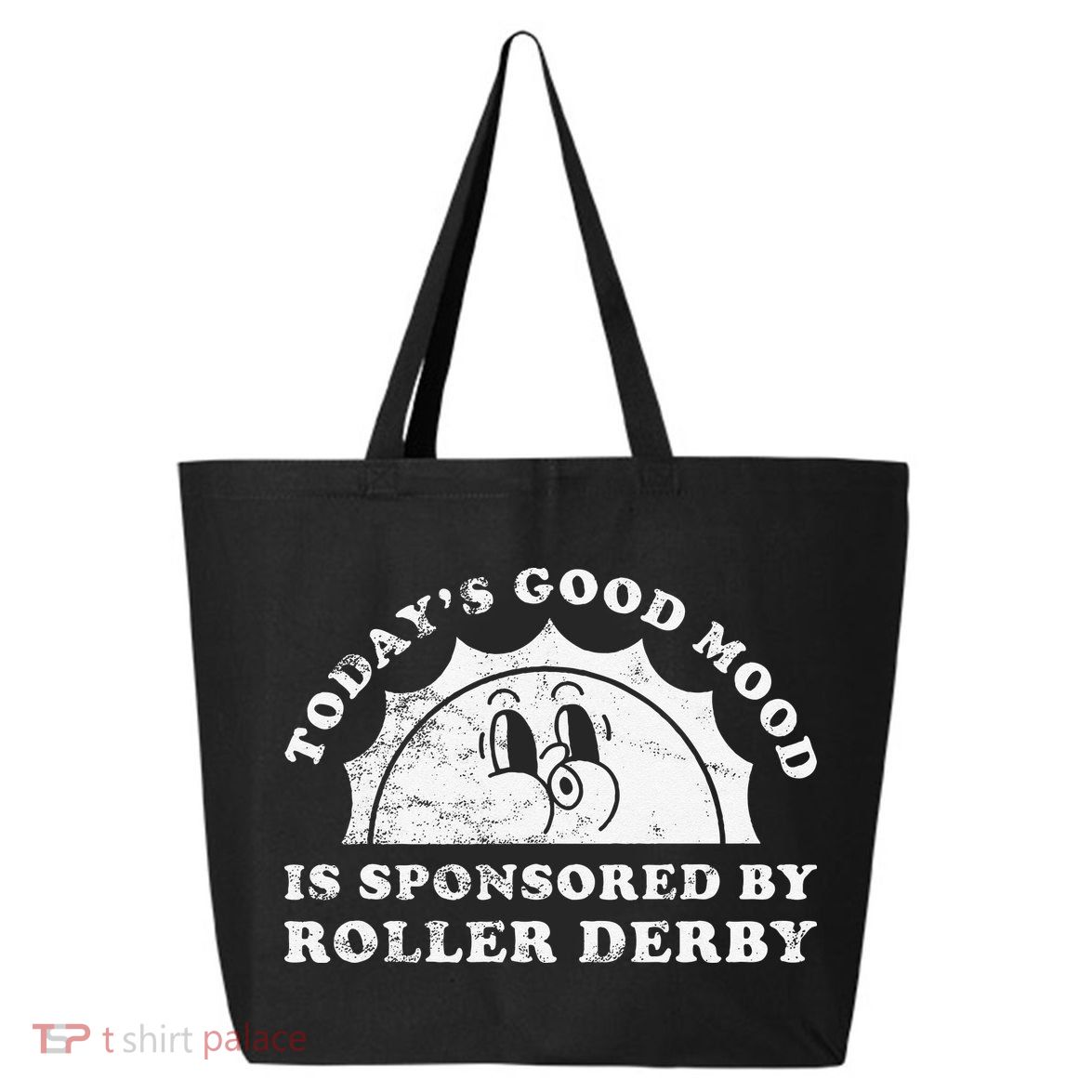 Funny Cute Retro Vintage Roller Derby 25L Jumbo Tote