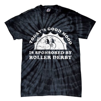 Funny Cute Retro Vintage Roller Derby Tie-Dye T-Shirt