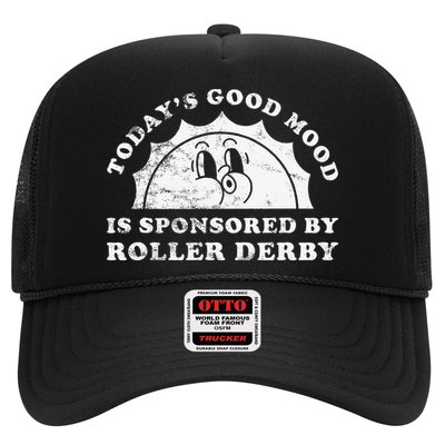 Funny Cute Retro Vintage Roller Derby Trucker Hat
