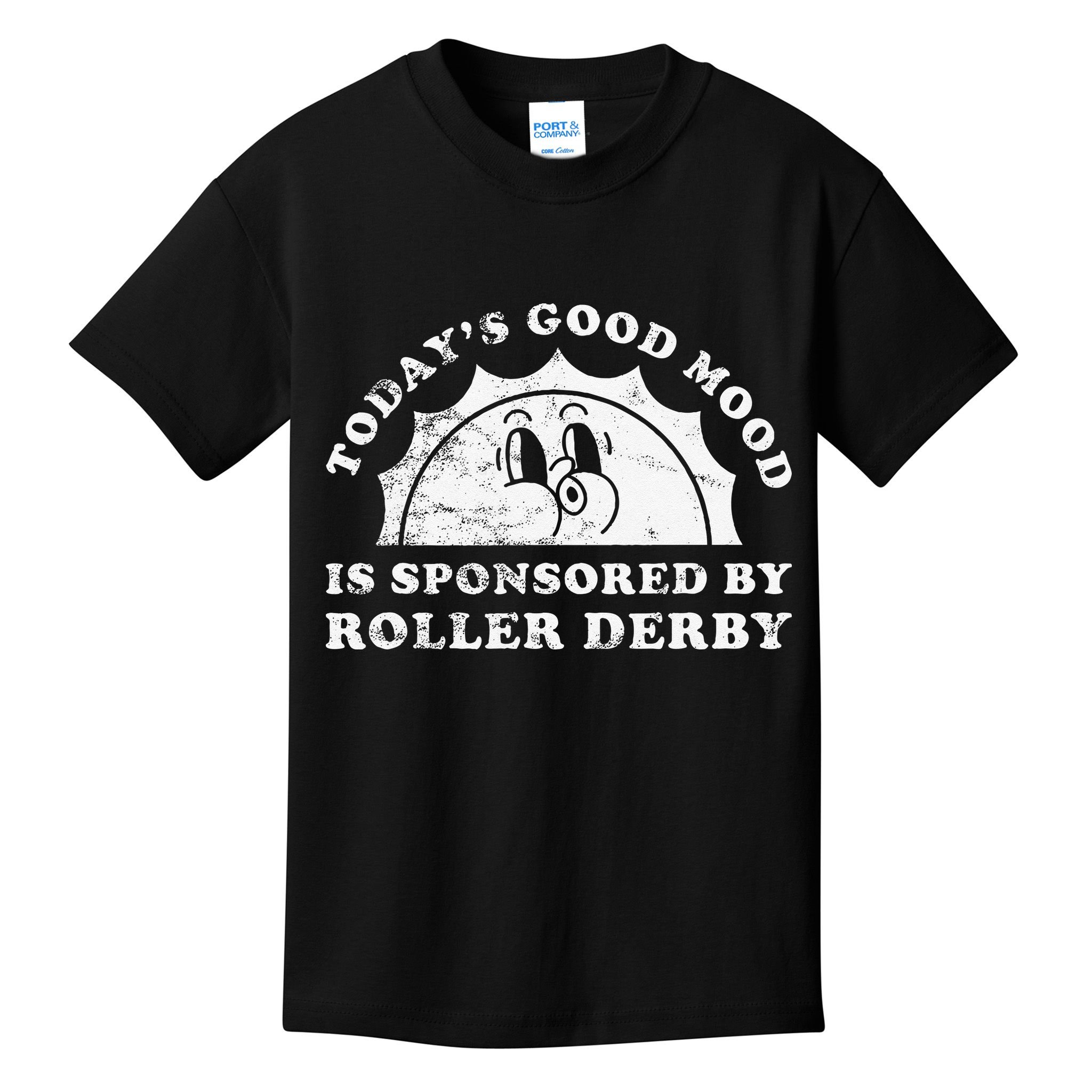 Funny Cute Retro Vintage Roller Derby Kids T-Shirt