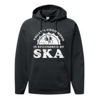 Funny Cute Retro Vintage Ska Music Performance Fleece Hoodie