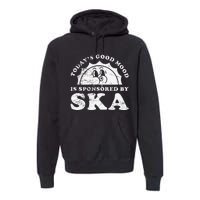 Funny Cute Retro Vintage Ska Music Premium Hoodie