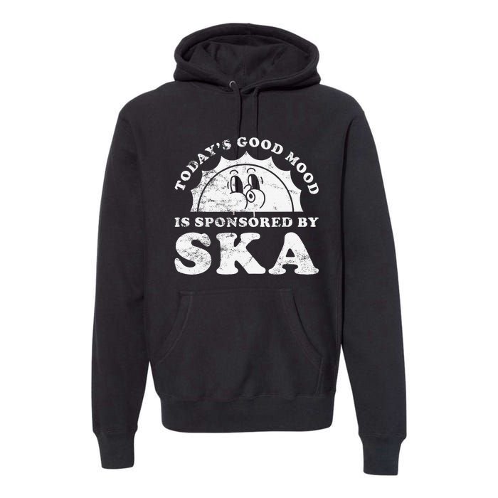 Funny Cute Retro Vintage Ska Music Premium Hoodie