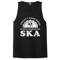 Funny Cute Retro Vintage Ska Music PosiCharge Competitor Tank