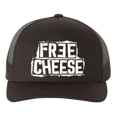 Free Cheese Retro Yupoong Adult 5-Panel Trucker Hat