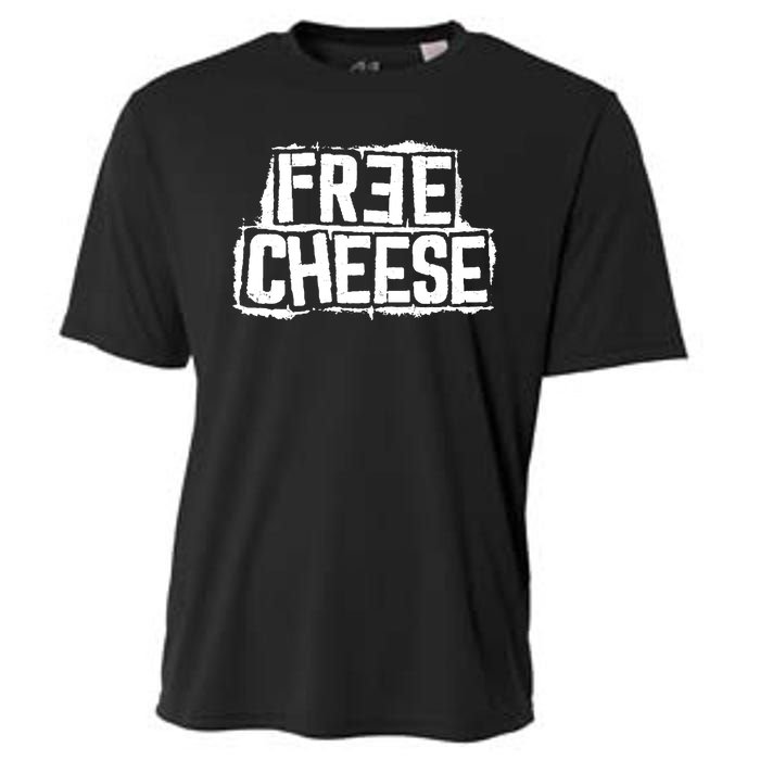 Free Cheese Retro Cooling Performance Crew T-Shirt