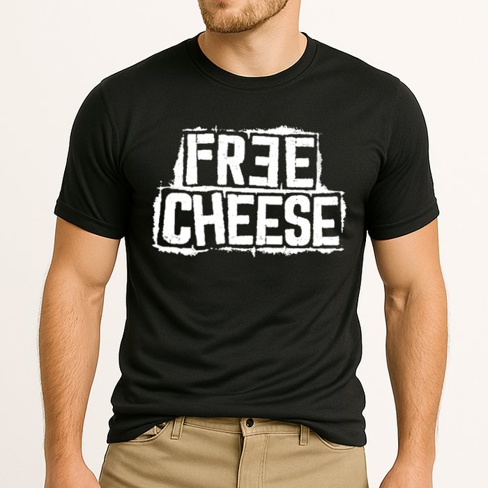 Free Cheese Retro Performance Shirt