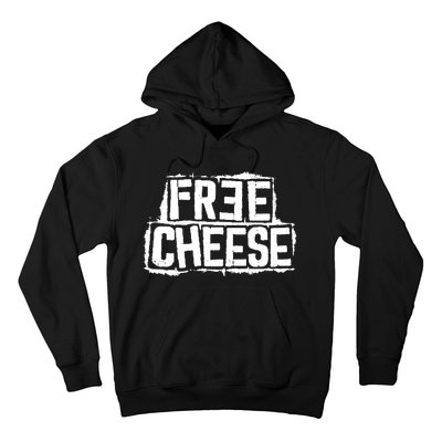 Free Cheese Retro Hoodie