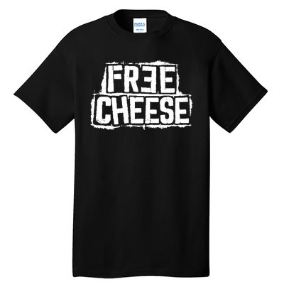 Free Cheese Retro Tall T-Shirt